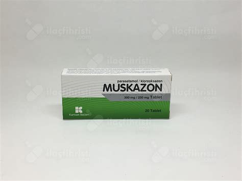muskazon 20 tablet nedir